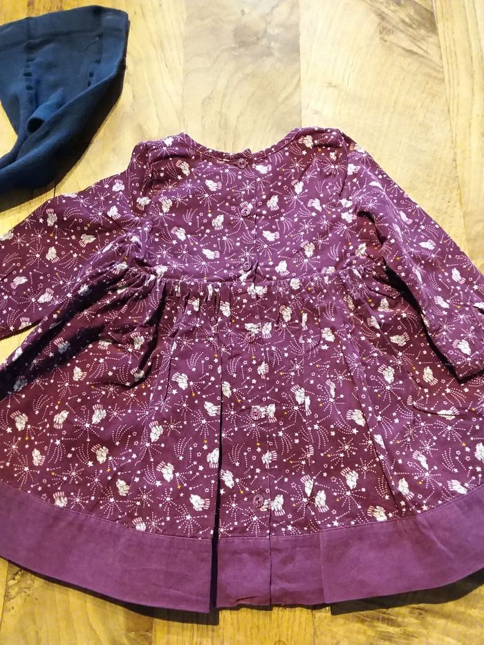 Robe Sergent-major taille 18 mois et son collant obaibi - photo numéro 6