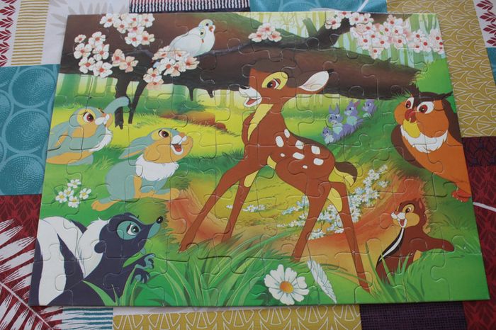 Nathan Puzzle Bambi et ses amis 60 pcs - photo numéro 3