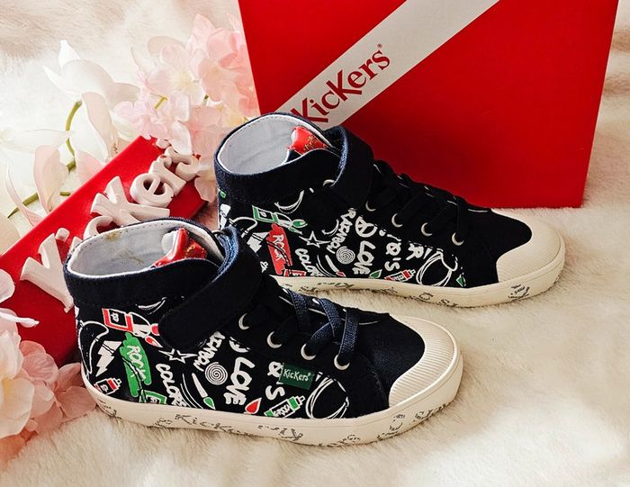 Dépareillé Baskets Sneakers Tennis Scratch Élastique Kickers T28 et T30