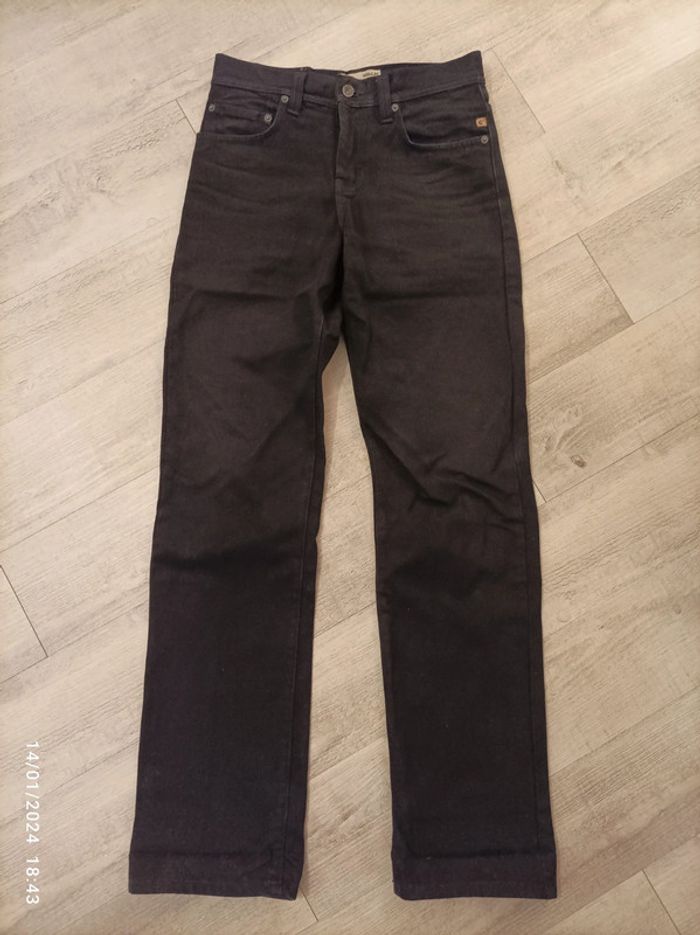 Jeans denim noir homme droit 36 - photo numéro 2