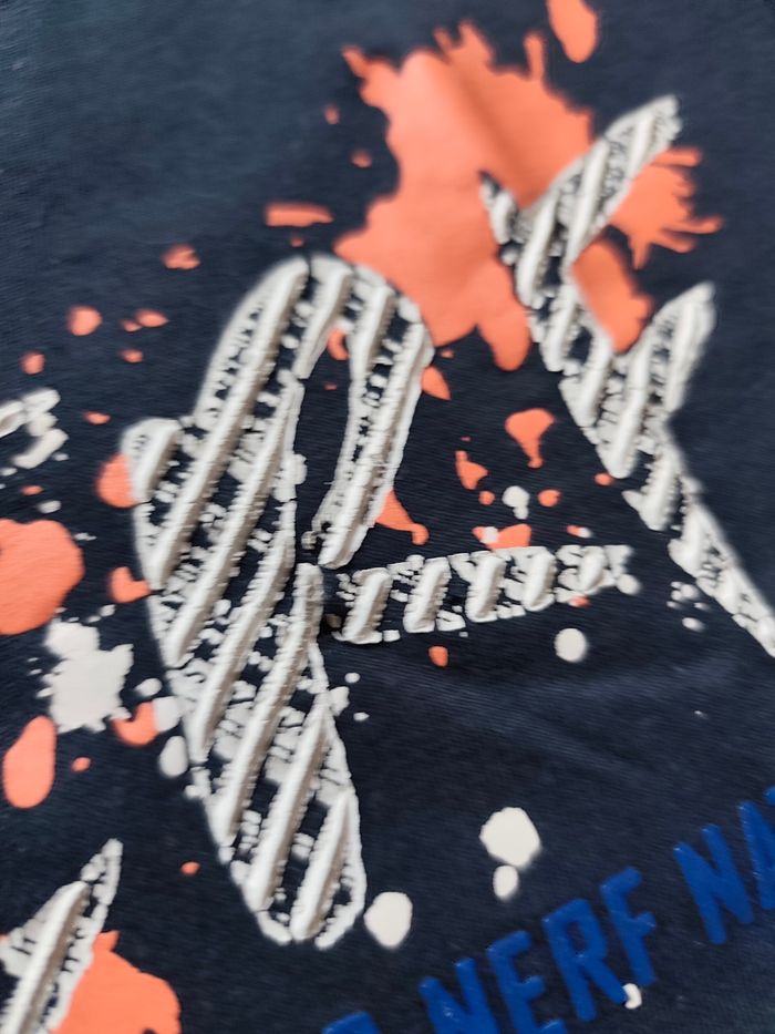 T-shirt ML Nerf 🎮 Taille 9/10 ans - photo numéro 3