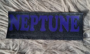 Étiquette velcro pour harnais (NEPTUNE) 🐶