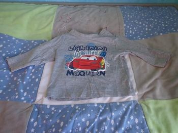 T-shirt disney cars 3 mois
