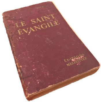Le Saint Evangile 900e Mille par l' Abbé Vandenabeele Concordance et annotations