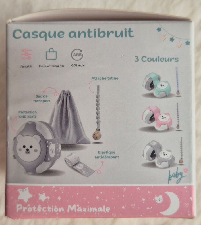 Casque anti bruit - photo numéro 5