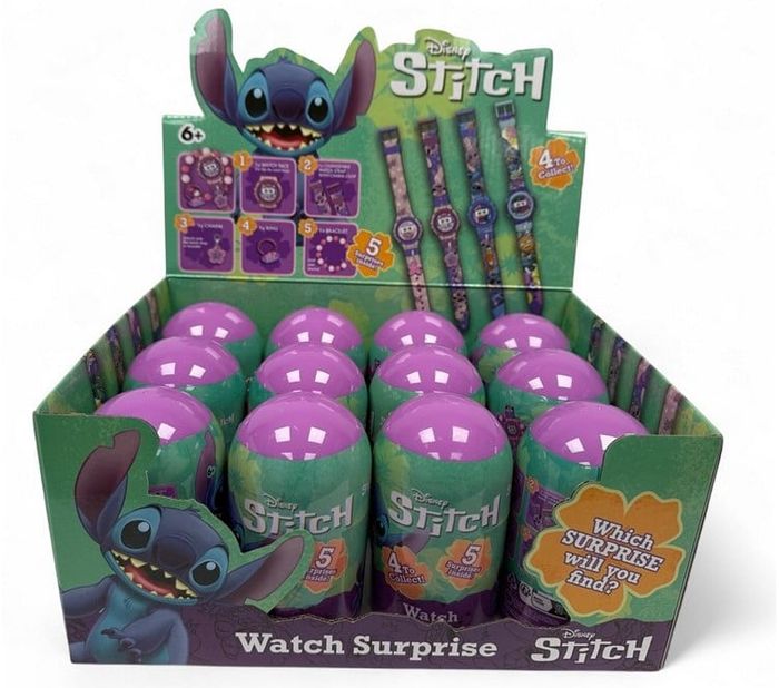 LOT X 2 Coffret Surprise Montre Disney Stitch Capsule + 5 Surprises ! Originale - 4 de Collections - photo numéro 6