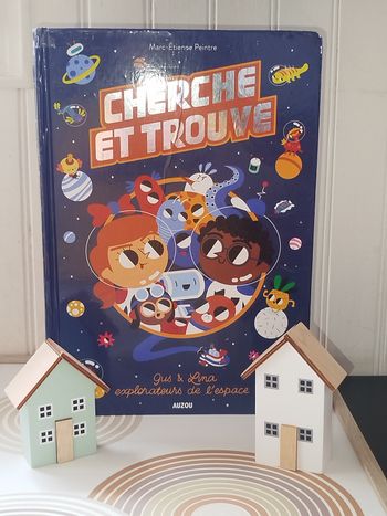 Auzou Cherche et trouve Gus et Lina Explorateurs de l'espace