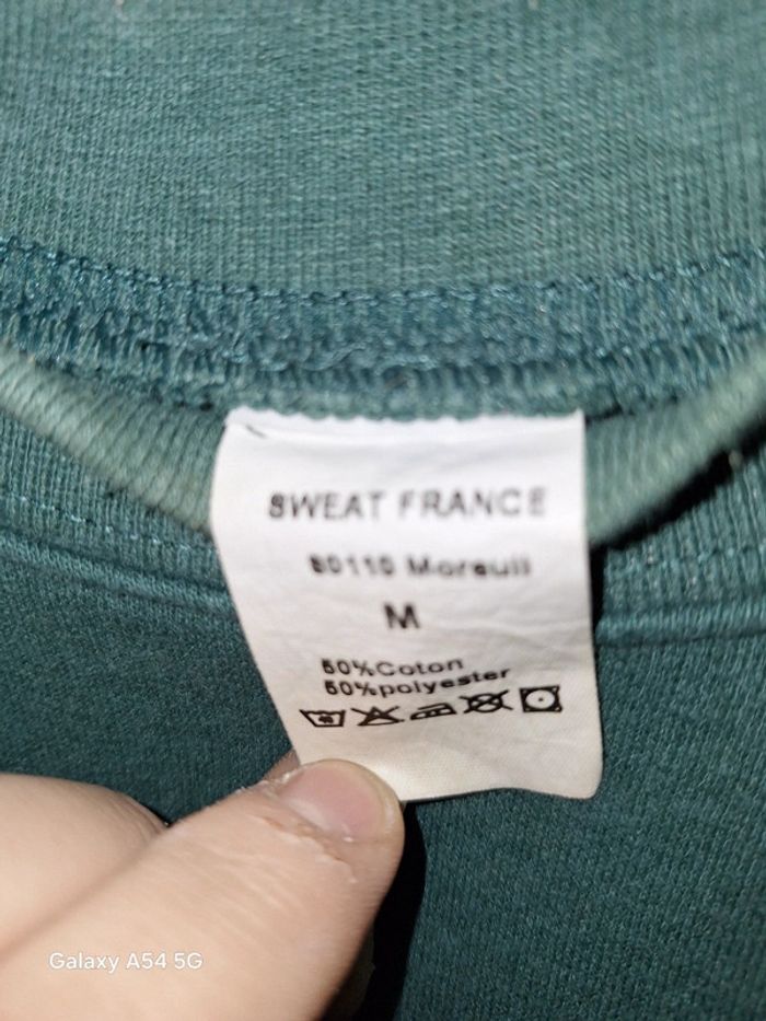 Sweat vert t.M - photo numéro 4