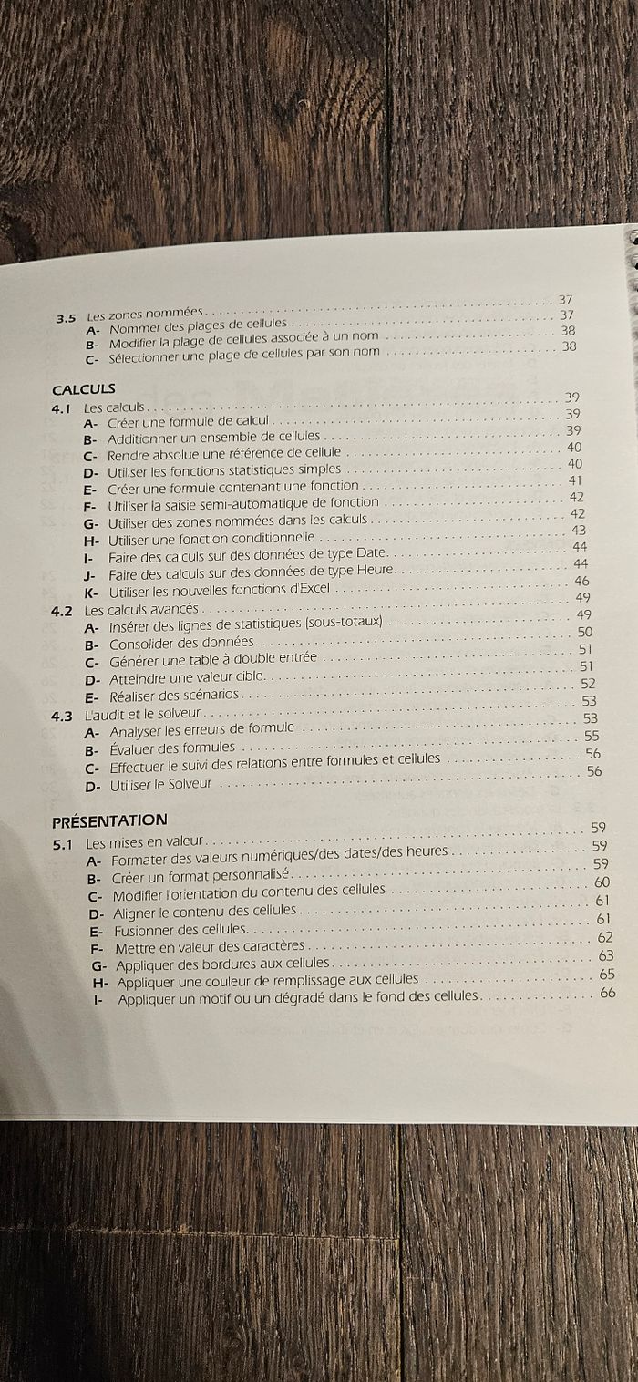 Guide d'utilisation Excel - photo numéro 5