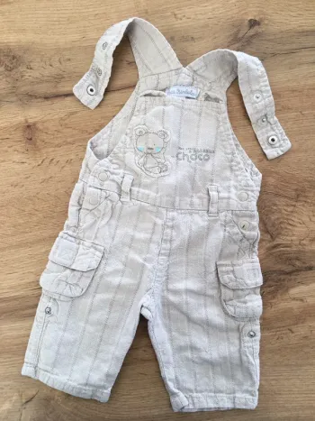 Salopette beige