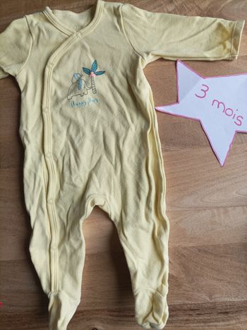 Pyjama 3 mois cotton