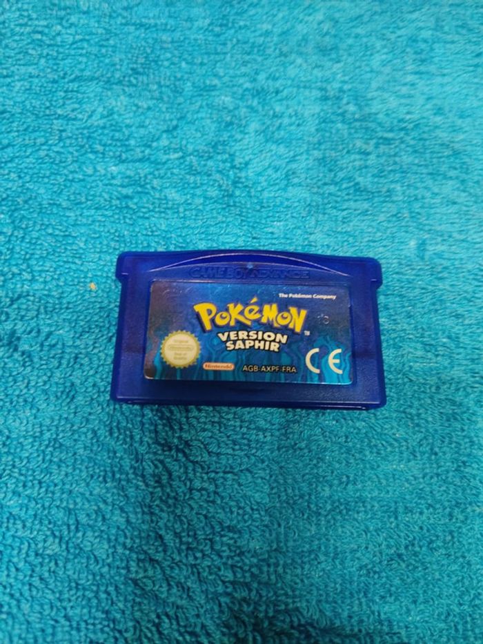 GBA Pokémon version saphir