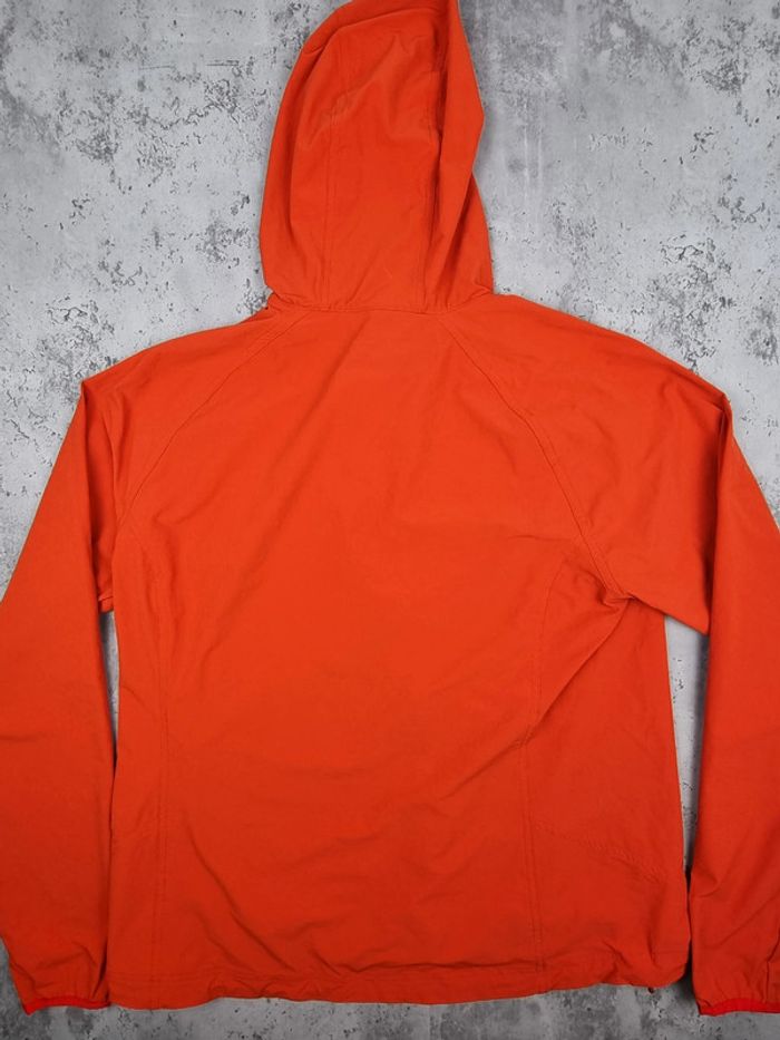 Imperméable à capuche L.L. Bean orange – Taille L Hommes (mesures en photos) - photo numéro 2