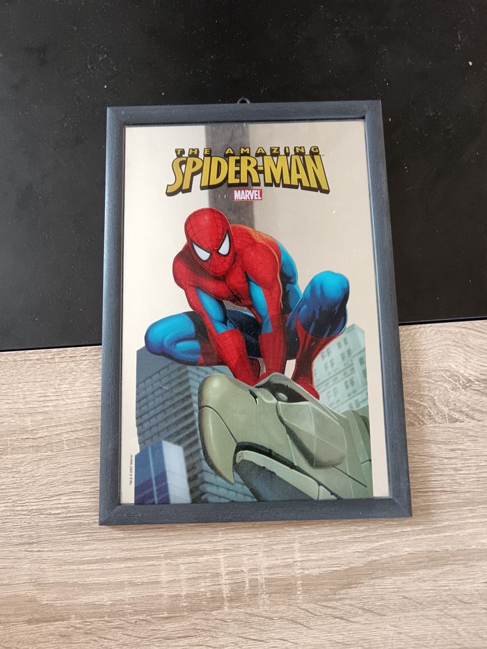 Cadre miroir spiderman