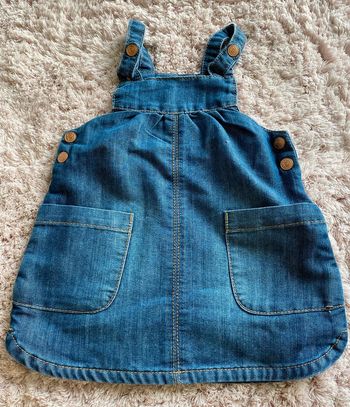 Robe salopette en jeans Tape à l’œil 12 mois