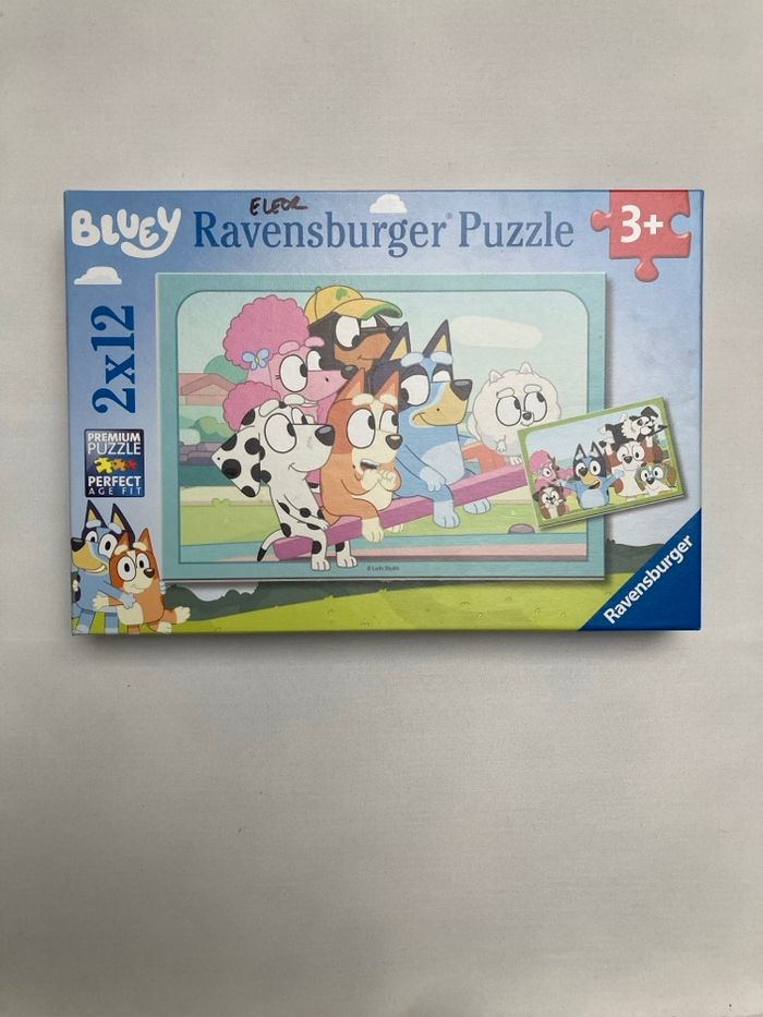 Puzzle Bluey enfant 3 ans Ravensburger - photo numéro 2