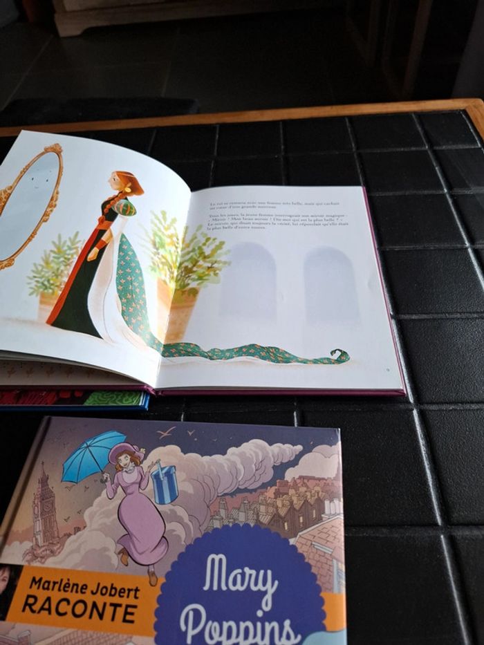 Livres avec cd blanche neige la petite sirene mary poppins - photo numéro 7