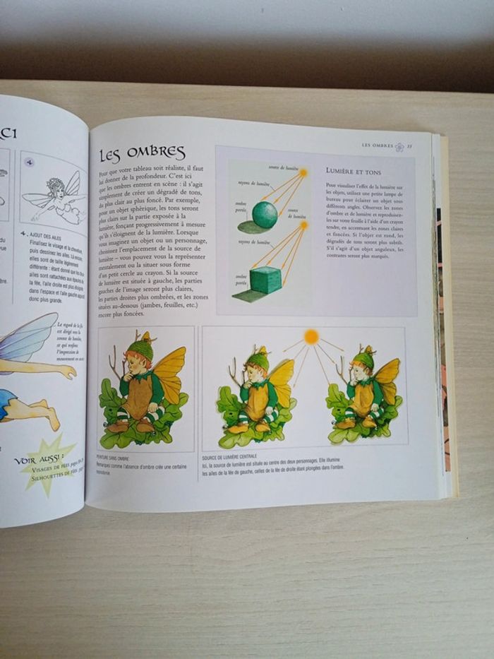 Livre dessiner et peindre le pays des fées - photo numéro 4