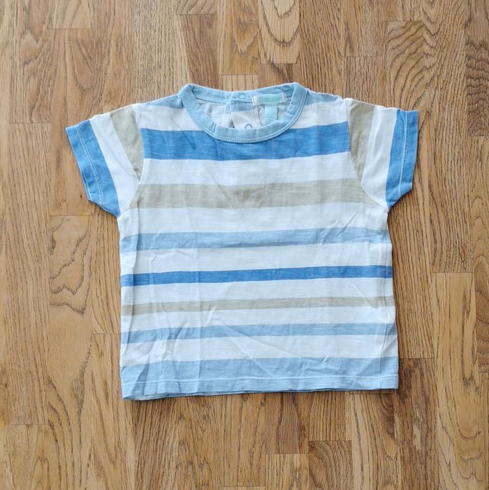 T-shirt marin Obaïbi 12 mois - photo numéro 2