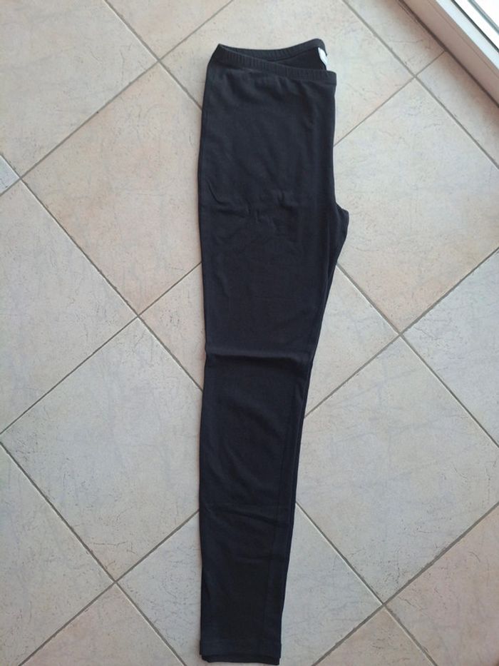 Legging noir en coton - taille XL - photo numéro 4