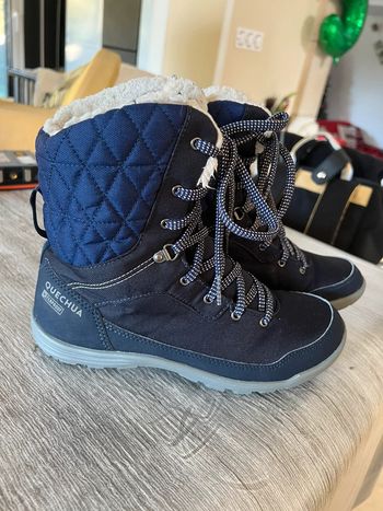 Bottes de neige chaudes imperméables - SH500 hautes - lacets femme