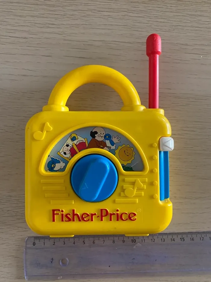 Boîte musique Fisher price 1992 music box frère Jacques jouet musical - photo numéro 6