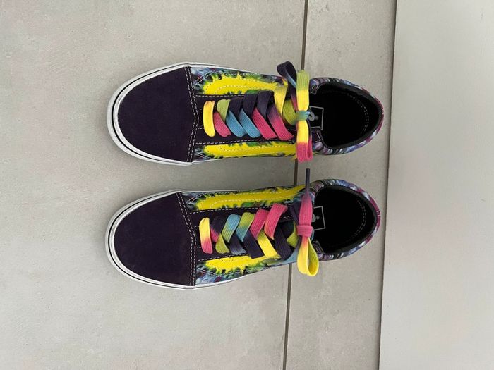 Vans Old Sokol Tie dye pointure 38 - photo numéro 3