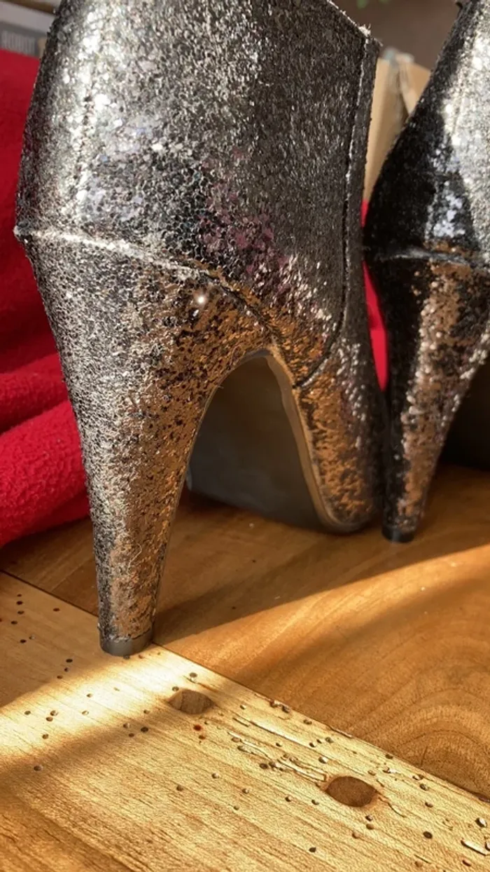 Bottines paillettes fêtes ou soirée - photo numéro 10