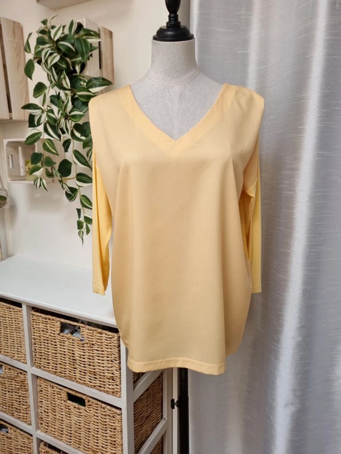 Haut jaune U Collection taille 38/40