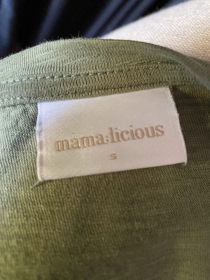 Robe longue vert amande Mamalicious - photo numéro 8