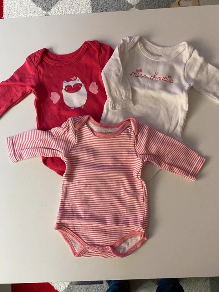 Body manche longue 3 mois