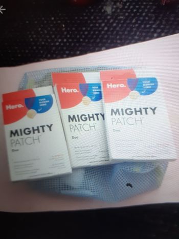 Pach  duo 18 original  18 invisible  absorbé 