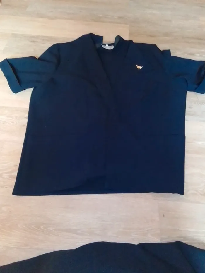 Jupe femme et chemise bleu marine taille 50 - photo numéro 8