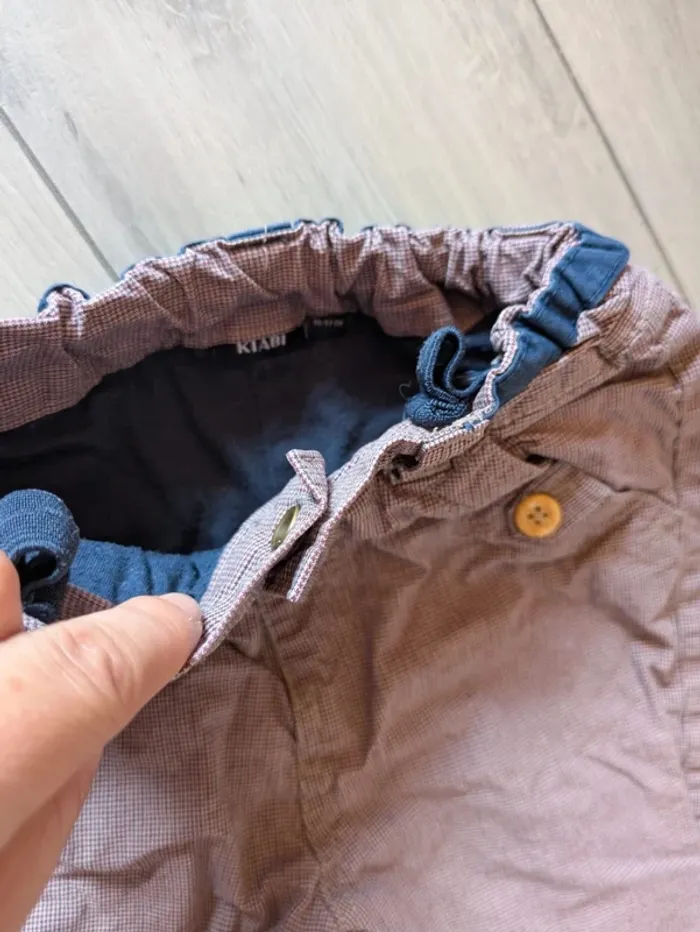 Pantalon doublé Kiabi little hipster 3 ans - photo numéro 3