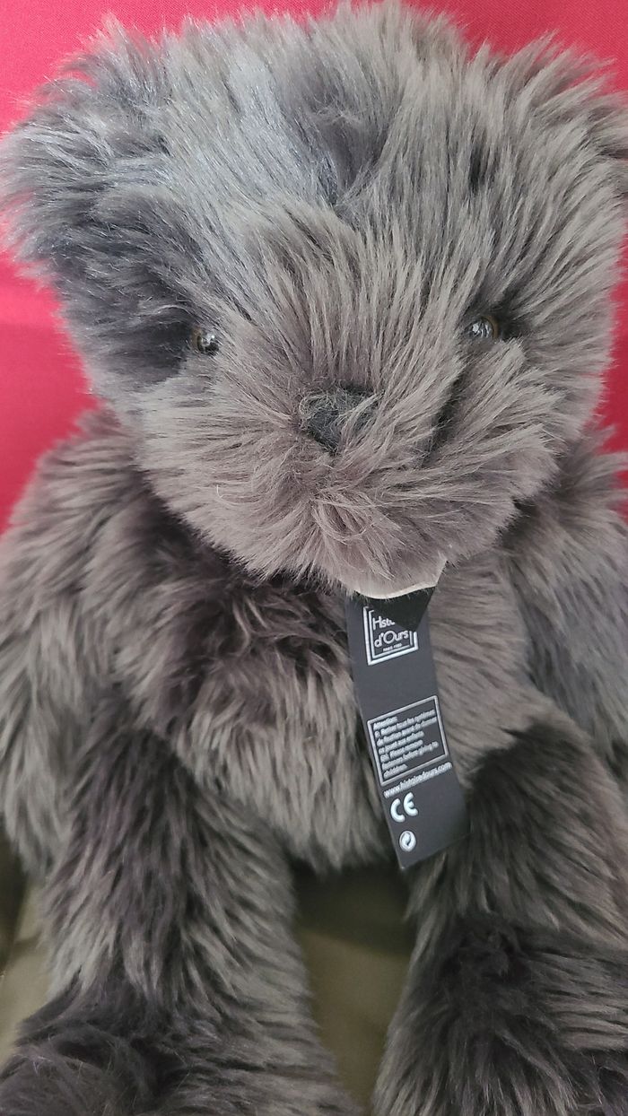 peluche ours poils long de collection histoire d'ours - photo numéro 5