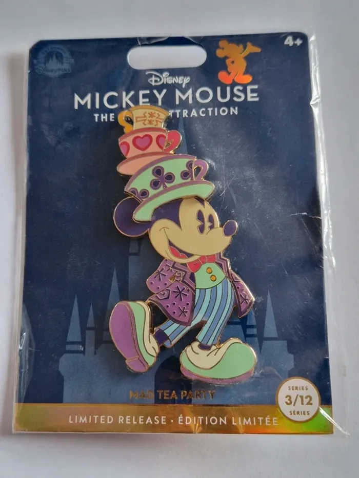 M- Mickey Mouse: The Main Attraction Pin, Series 3 of 12 - photo numéro 2