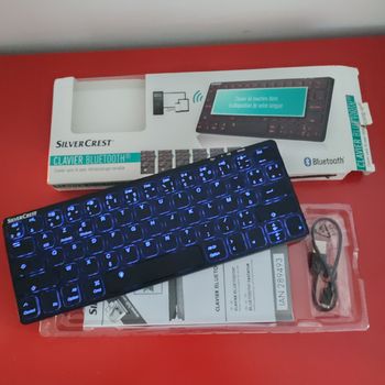 Clavier Bluetooth rétroéclairer