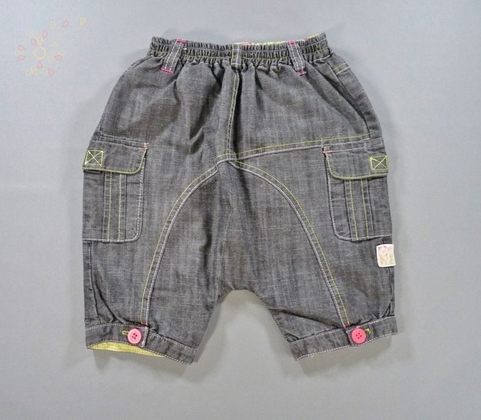 Pantalon sarouel jean gris Orchestra 23 mois 86 cm fille