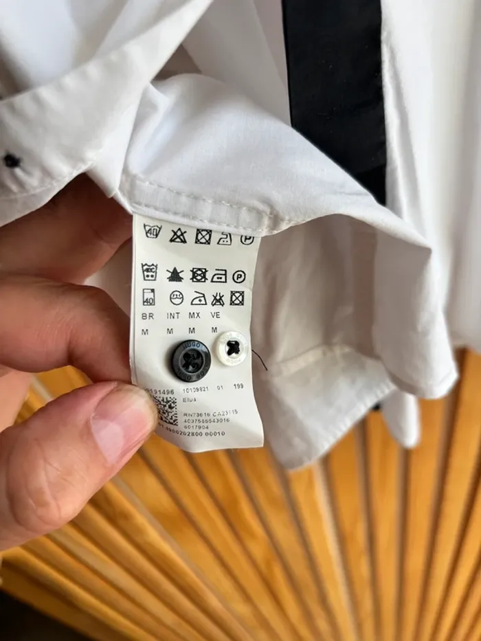Chemise Hugo Boss blanc - photo numéro 3