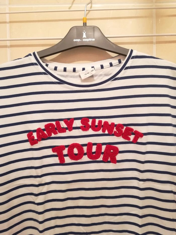 Tee-shirt Neuf T13/14 ans - V92B - photo numéro 2