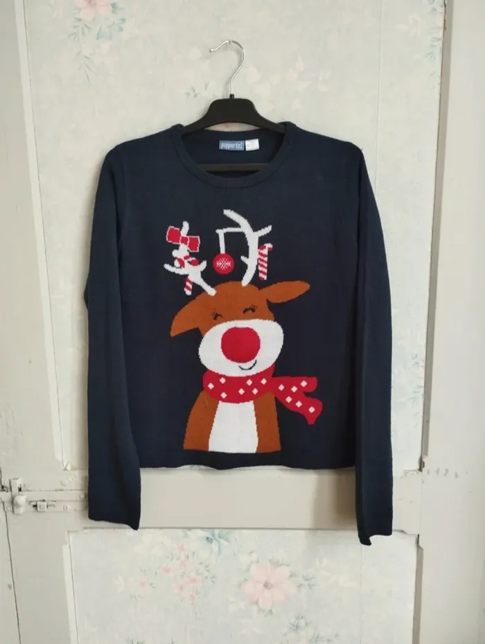 Pull de Noël taille 12 14 ans