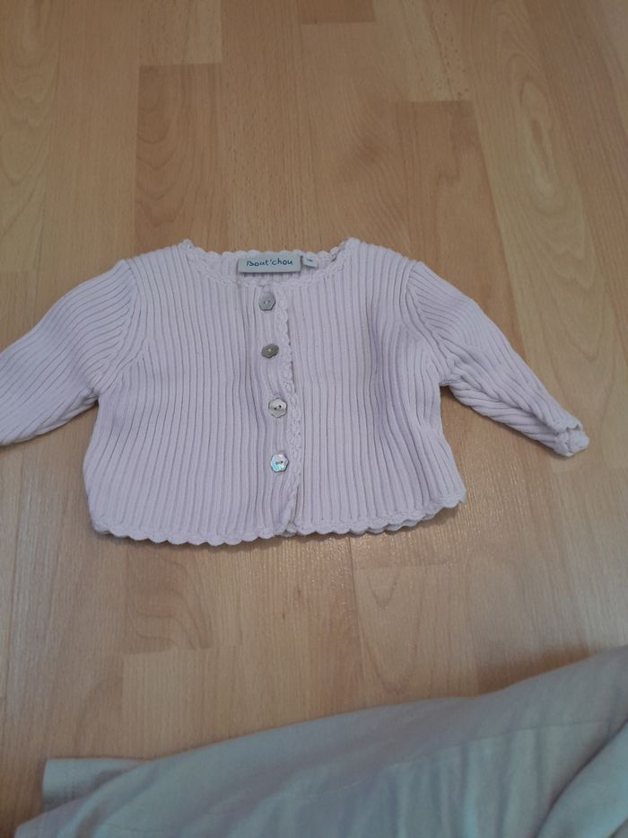 Gilet bébé fille
