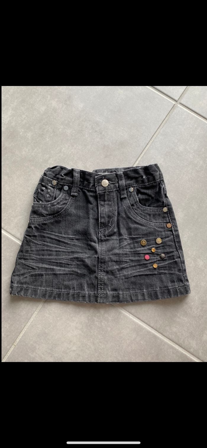 Jupe en jean 4 ans - photo numéro 2