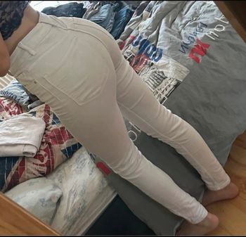 Jean skinny taille haute