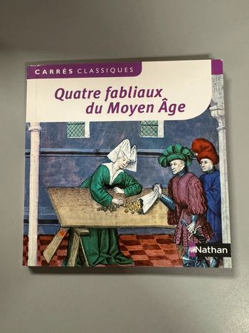Livre Quatre Fabliaux du moyen Age