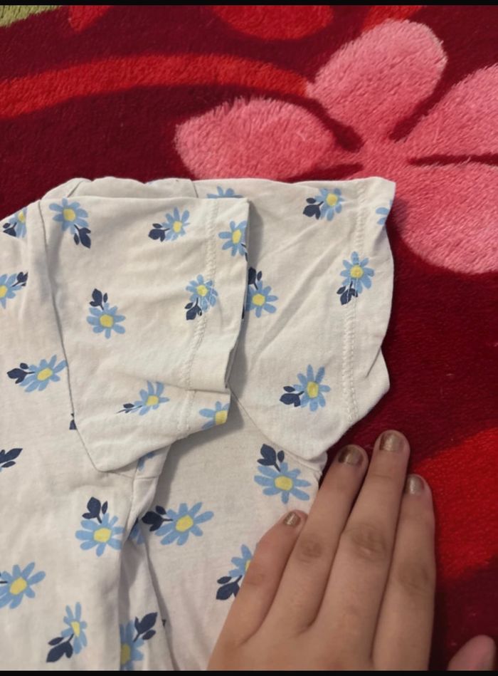 Teeshirt fille d’été "hello" - photo numéro 3