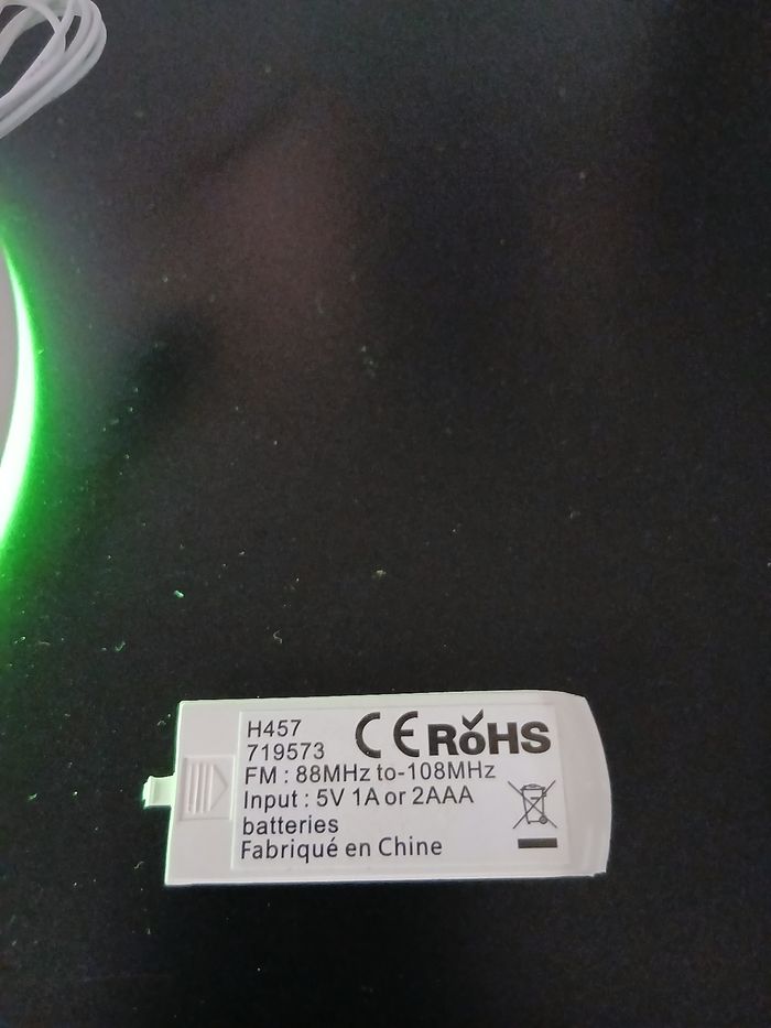 Réveil  lumière musique  Rohs - photo numéro 3