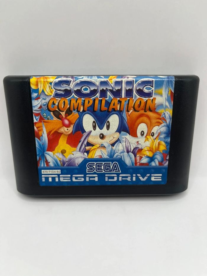 Sonic Compilation Jeux Sega Mega Drive Complet - photo numéro 6