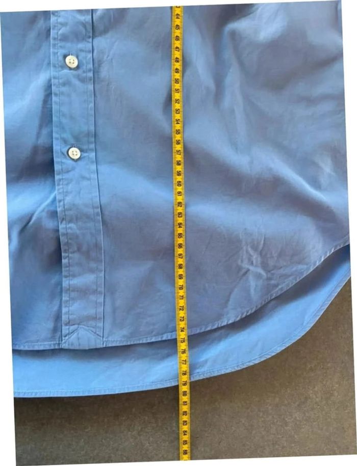 Chemise shirt Ralph Lauren bleu clair old money taille L - photo numéro 15