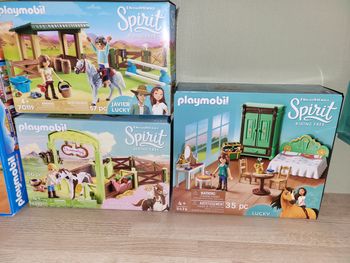 lot playmobil spirit